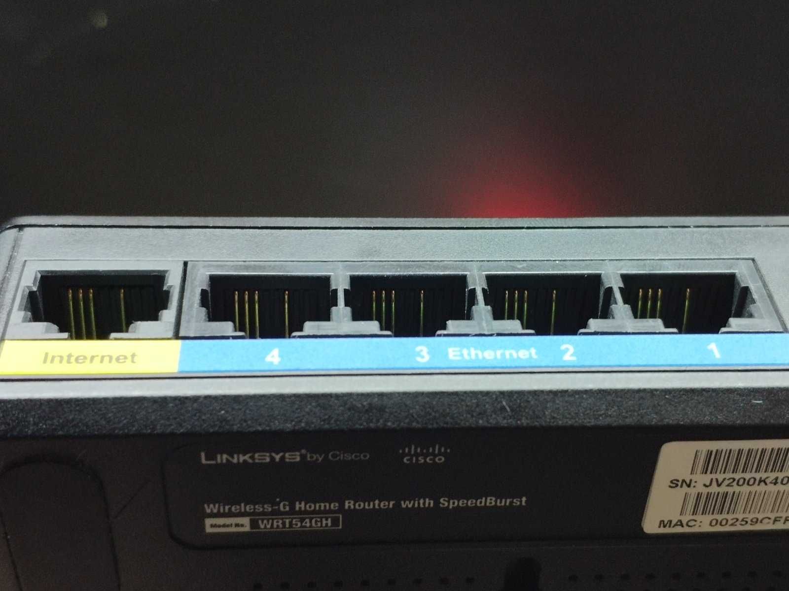 Маршрутизатор Linksys by Cisco WRT54GH
