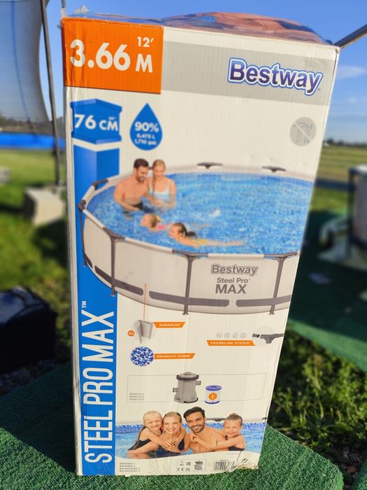 Basen Steel Pro Max 3.66mx76cm