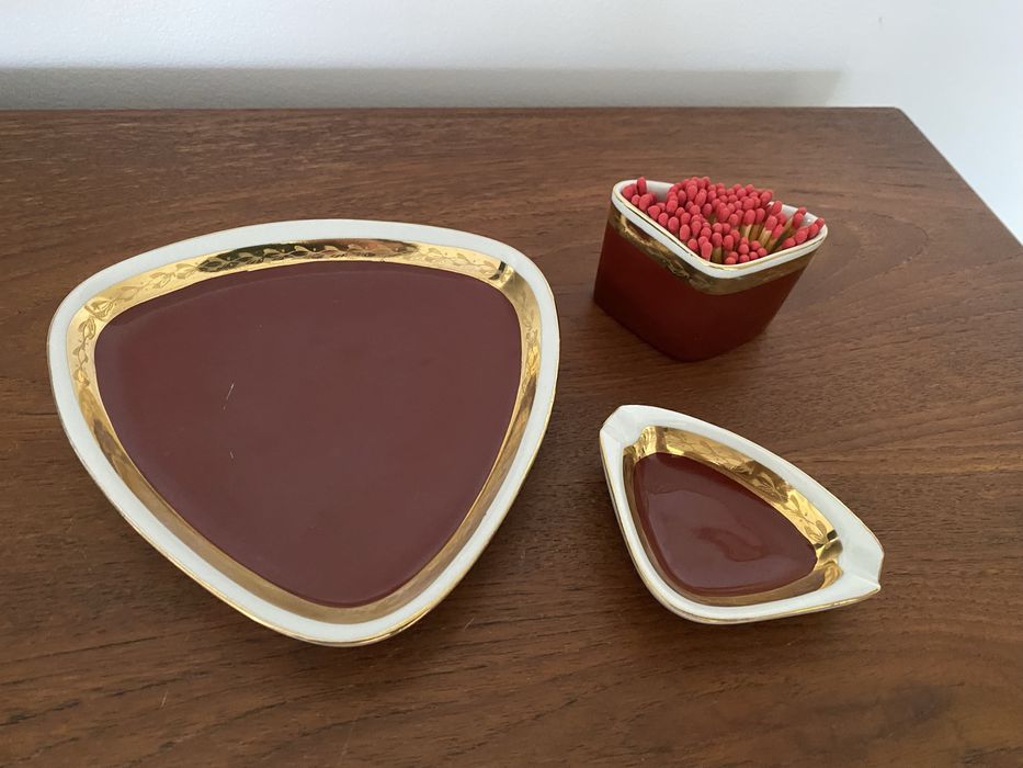 Porcelanowy zestaw palacza Hollohaza