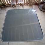 Mesa cinzenta para jardin ou cono desejares!