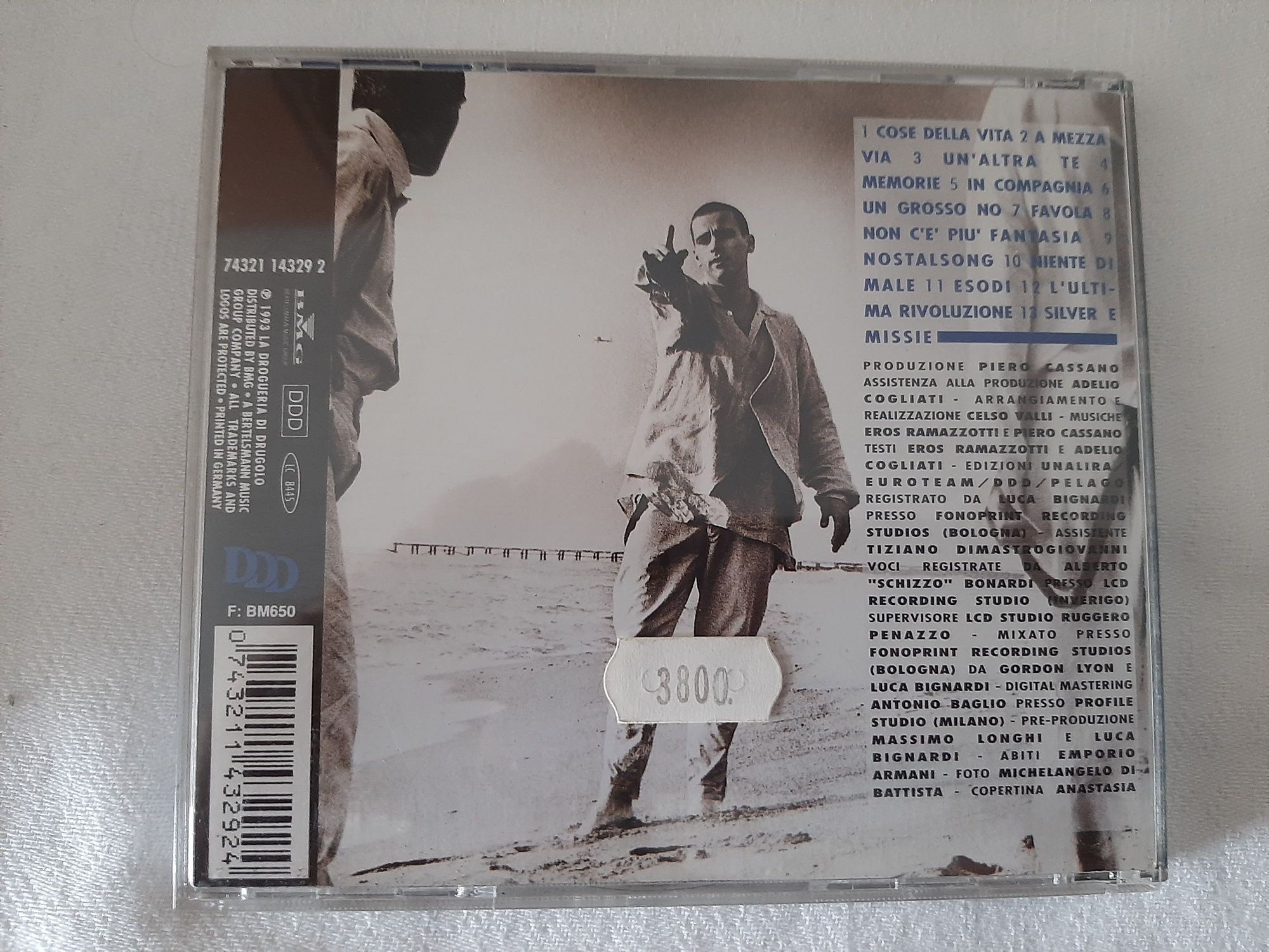 Cd música eros ramazzoti ( outros )  originais