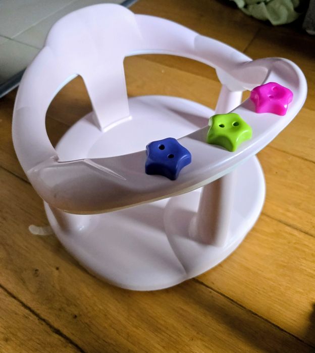 Krzesełko Do Kąpieli Jasnoróżowe Thermobaby