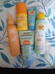 Mega zestaw nowych kosmetyków do opalania SPF 50+, SPF 50, SPF 30 !