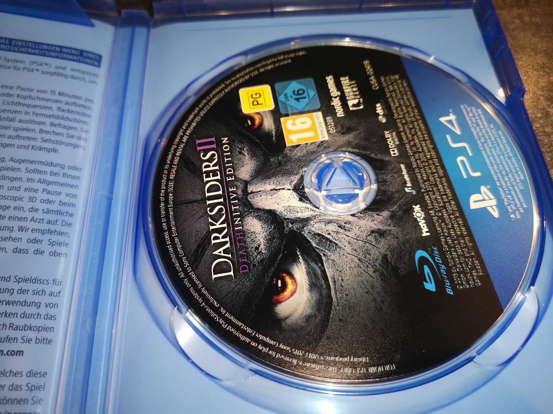 Darksiders 2 DEATHINITIVE Edition PS4 gra (rzadkość na rynku)