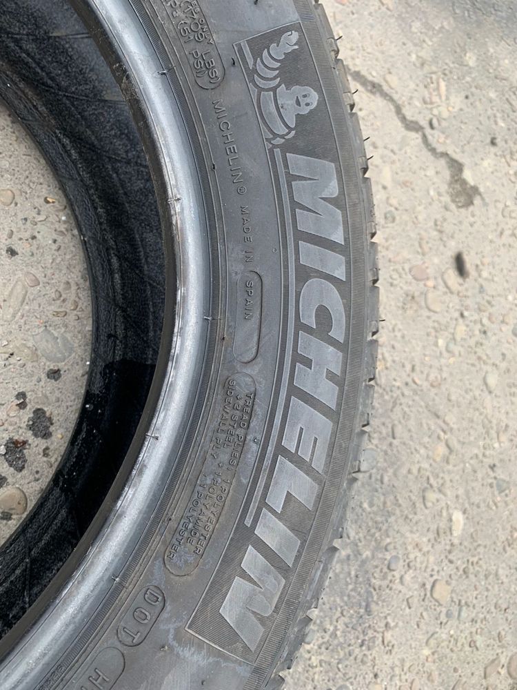 Шини 235/55 R17 Michelin літо 2021р,6мм