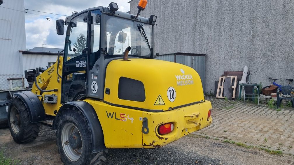 Wacker Neuson WL 54 mtg 3730 rok 2015 rekin+widły ładowarka pług szybk