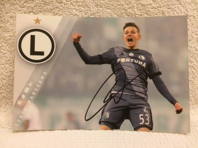 Sebastian Szymański oryginalny autograf