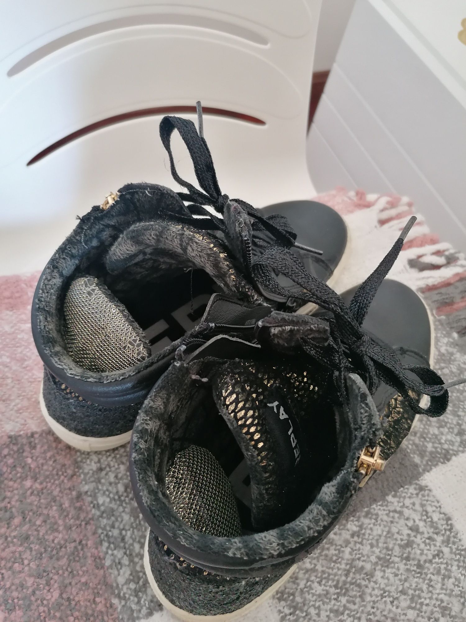 Bota Replay preto