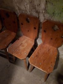 Krzesło komplet 3 sztuk
