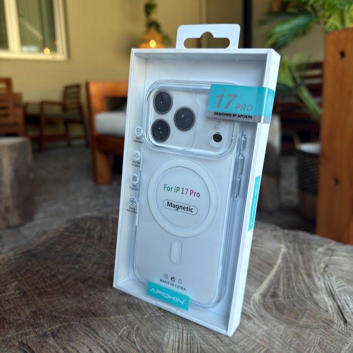 Capa de Policarbonato com MagSafe para iPhone 17 Pro - Transparente