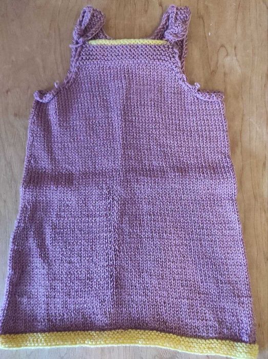 Дитячя сукня рожева акрил 100%