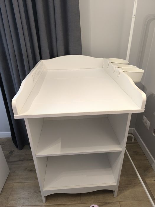 SMAGORA Stolik do przewijania regał biały