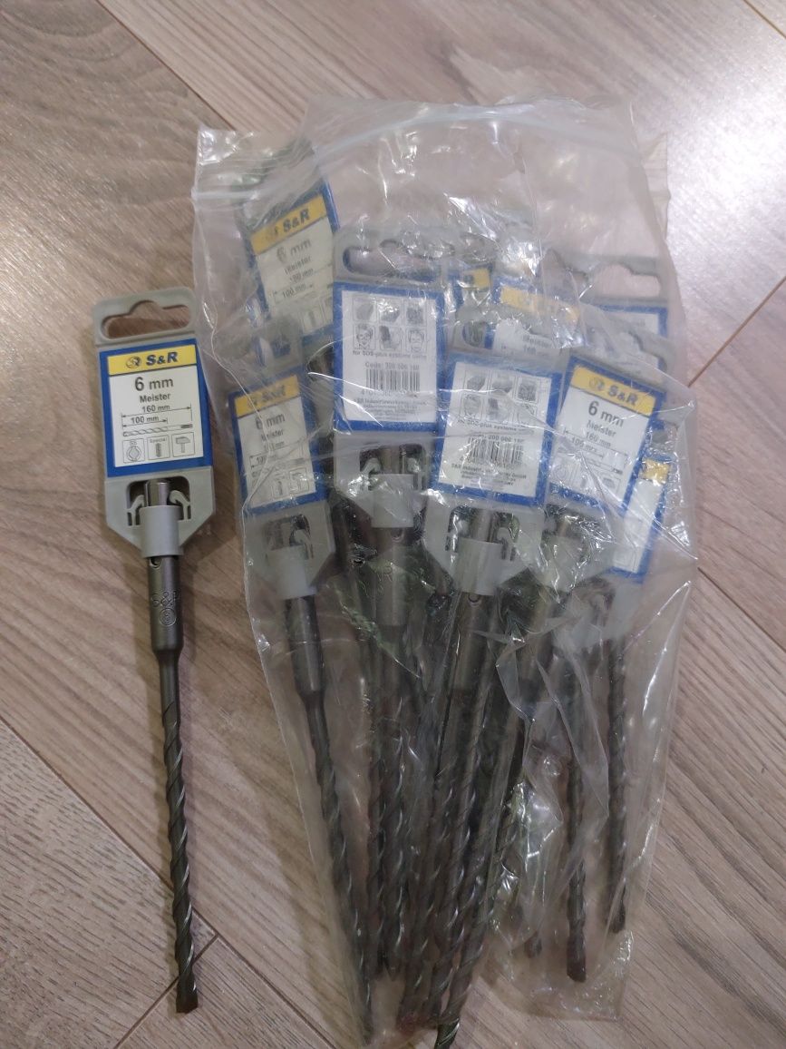 Бур S&R Tempo SDS-Plus 6x100/160 мм