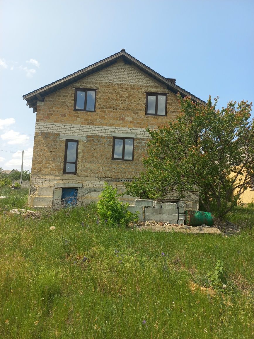 Продам дом без внутренних работ в пос. Малая Рогань