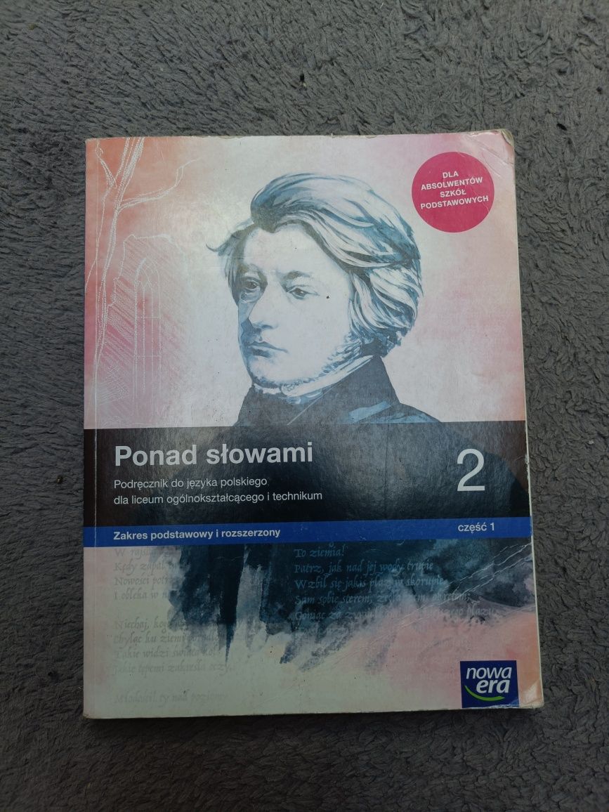 Podręcznik do języka polskiego, Ponad słowami 2, cz 1