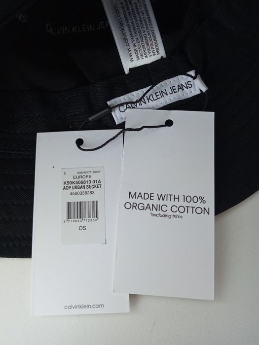 Nowy oryginalny kapelusz bucket hat Calvin Klein