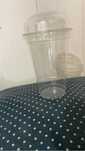 Copos de plastico com tampa, sem buraco de 400ml