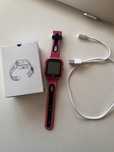 Relógio smartwatch GPS crianças rosa PTHTECHUS