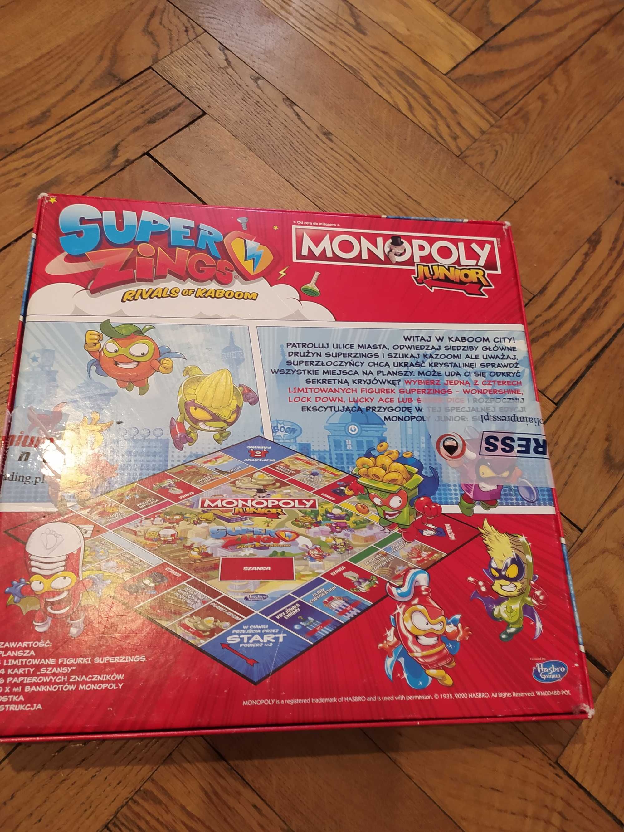 Monopoly juniot super zings