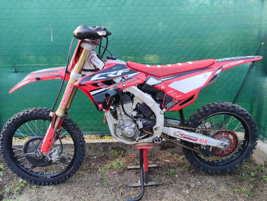 Honda CRF450 r 2021r stan BDB 80 MTH sprowadzona z Czech !