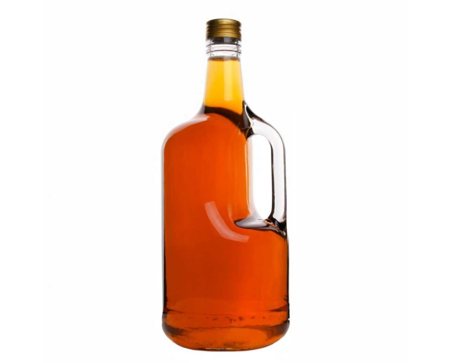 6 x Duża butelka na wódkę bimber nalewki Goliat 1750 ml + zakrętka