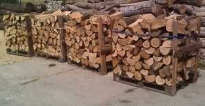 Suche drewno kominkowe i opalowe - Transport