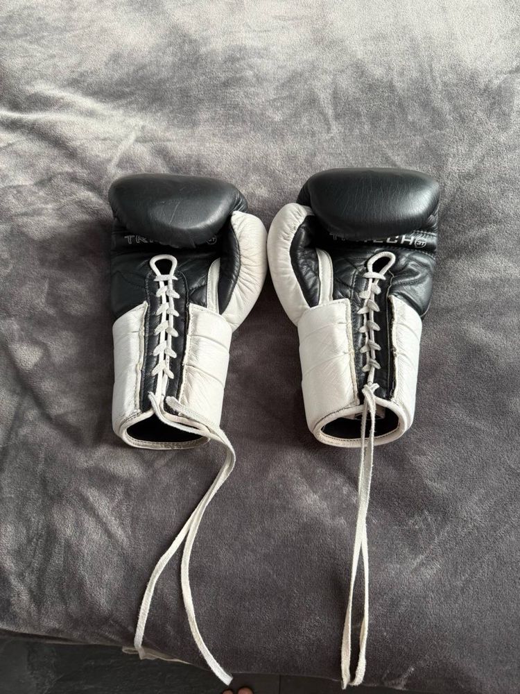 Fighting перчатки на шнурках 14 унций