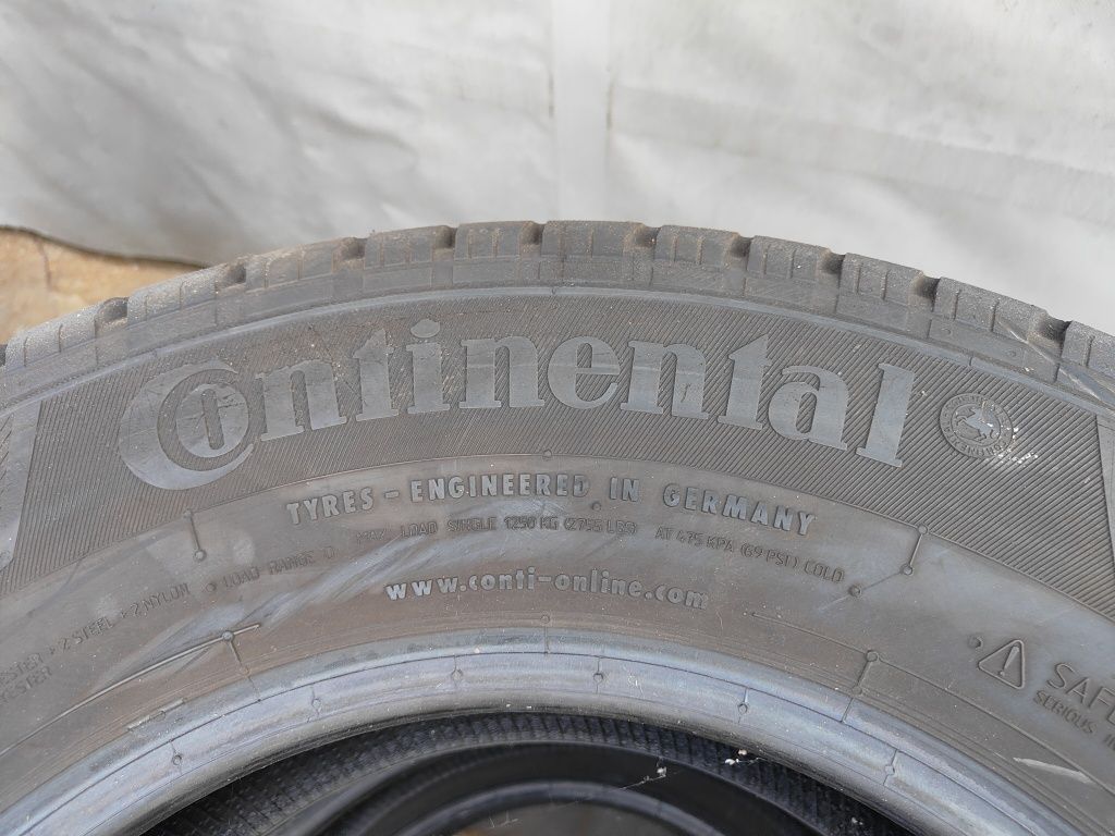 225/75/16CP 116R Continental VancoCamper Opony Letnie 4szt 9.2mm CP2