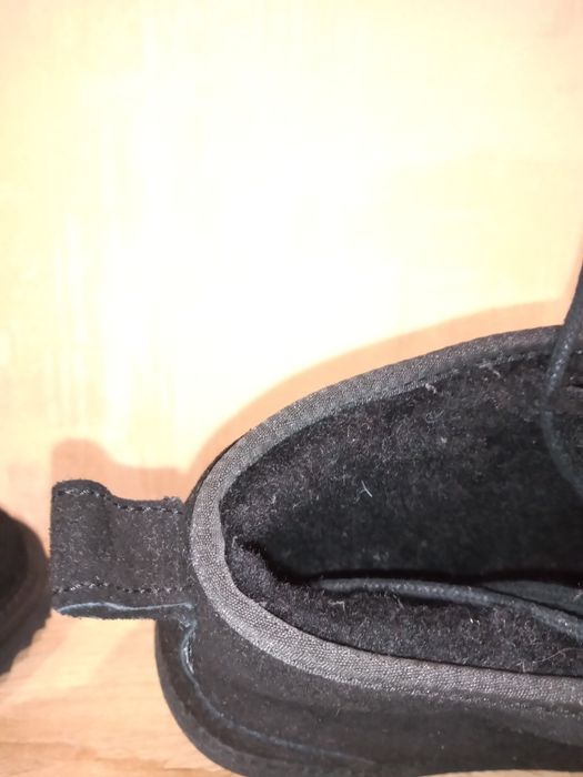 Чоловічі замшові ботінки alpine Design теплі на натуральній овчині