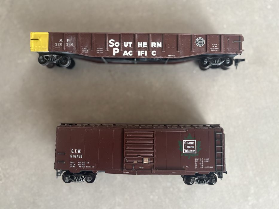 Wagony kolejowe Con-Cor Authentic Freight Cars wagony towarowe makieta