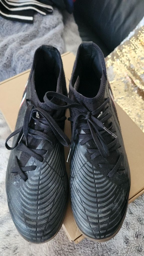 Halówki adidas predator, ze skarpetą, r.42 i 2/3