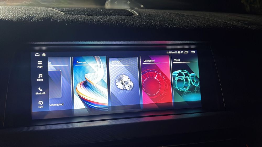 EKRAN ANDROID dotykowy AUTO CARPLAY Nawigacja Radio DO BMW F10 F11