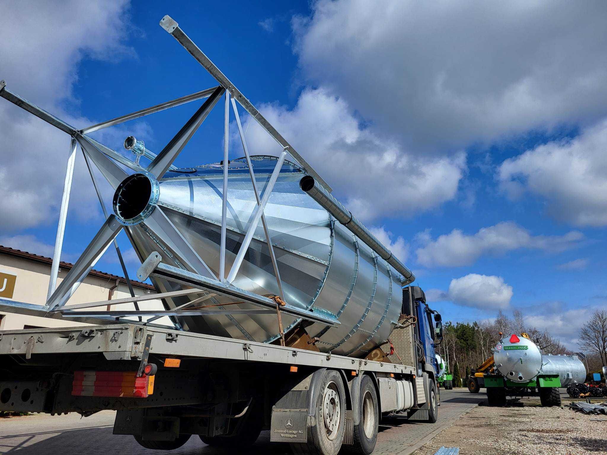 Silos Zbiornik silosy zboże 30 ton 38t/25t/20t/15t od ręki dowóz HDS