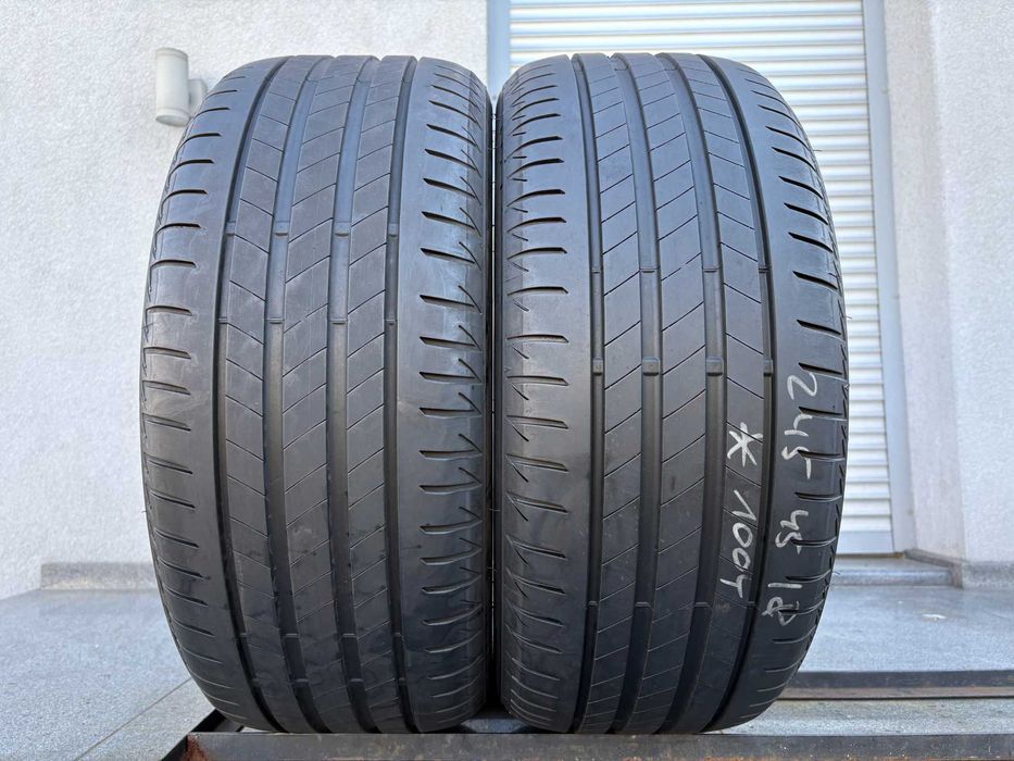2szt letnie 245/45R18 Bridgestone 6mm 2023r świetny stan! L263 gwaranc