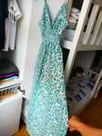Nowa letnia sukienka maxi w kwiaty