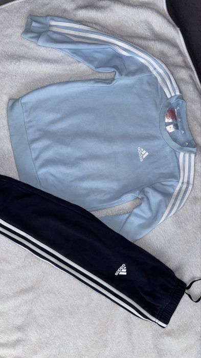 Komplet dresowy dziecięcy Adidas r. 2-3 years 98 bluza + spodnie