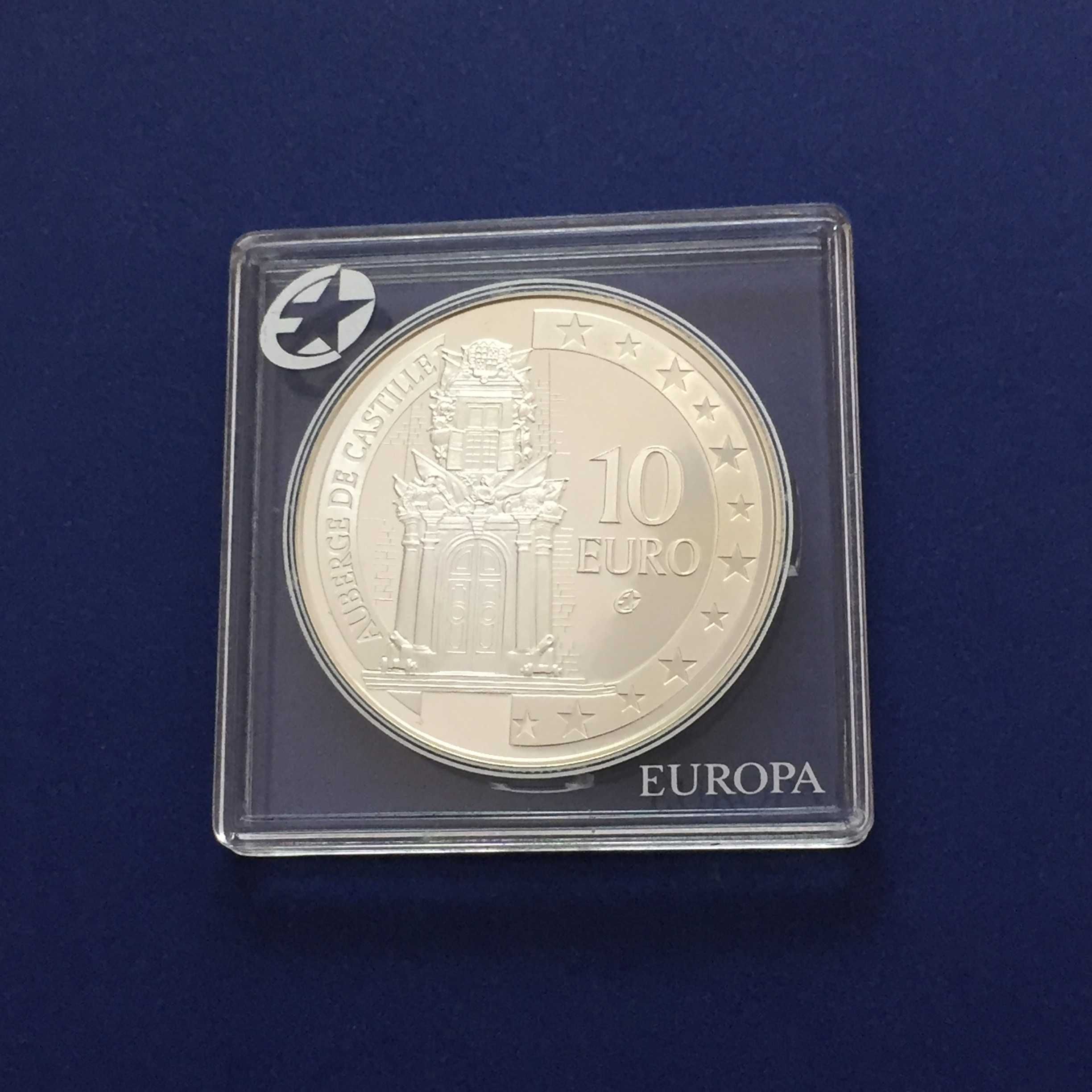 Malta, moeda 10 EURO Proof 2008 - EUROPA - prata