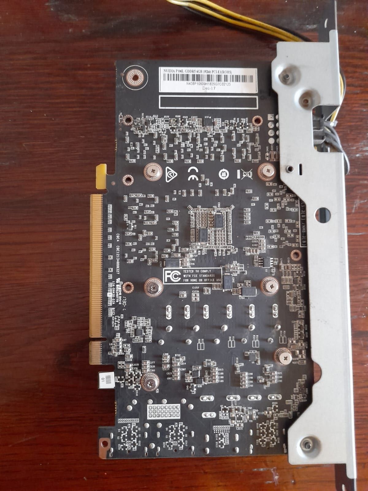 Nvidia P106L GDDR5
