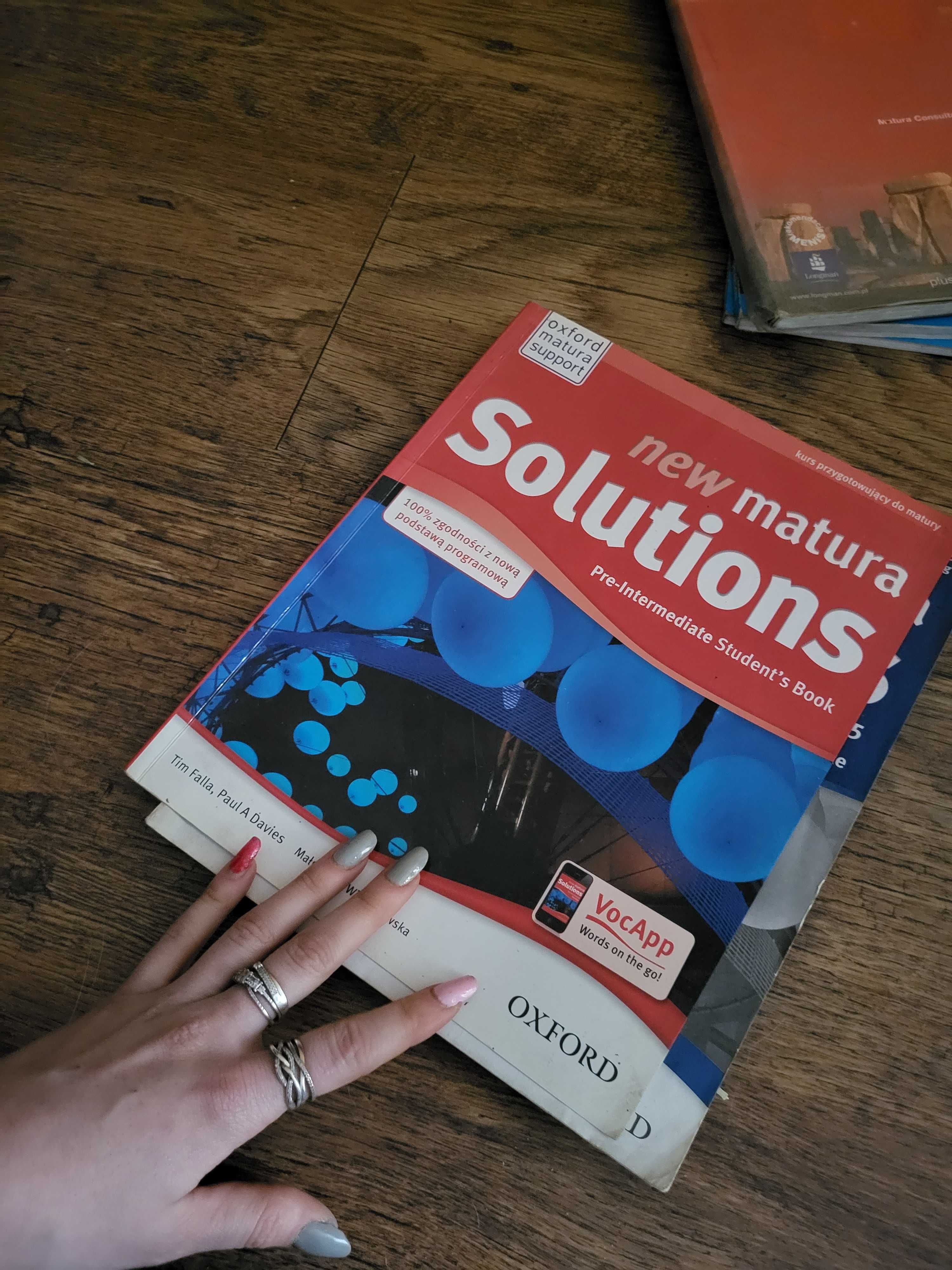New matura Solutions, podręcznik angielski, ćwiczenia
