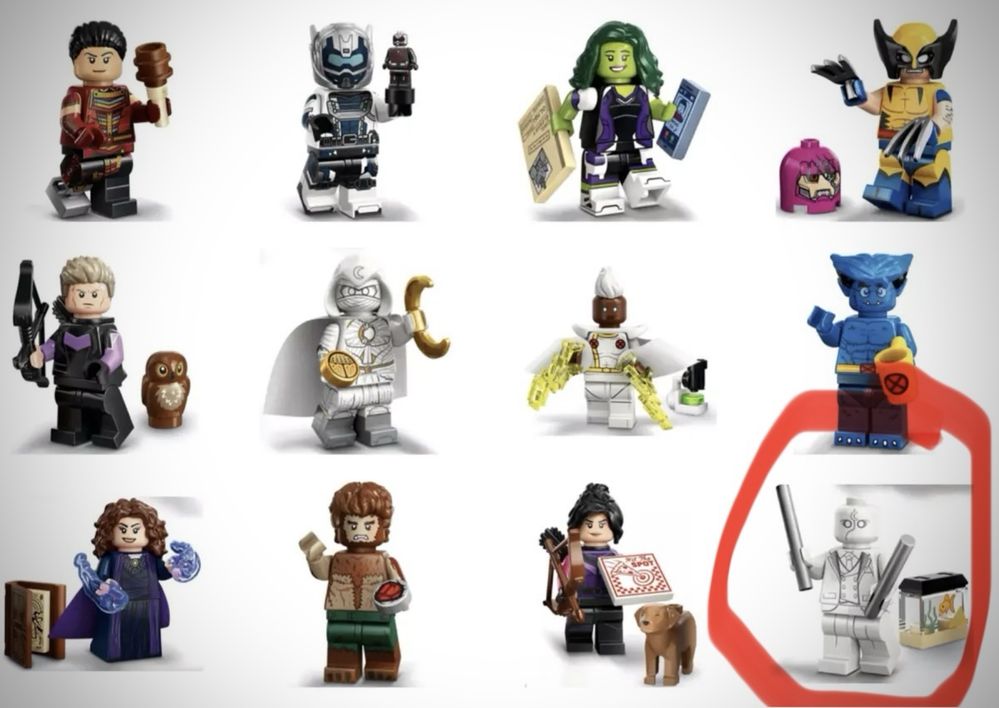 LEGO 71039 Minifigures Marvel seria 2 Moon Knight