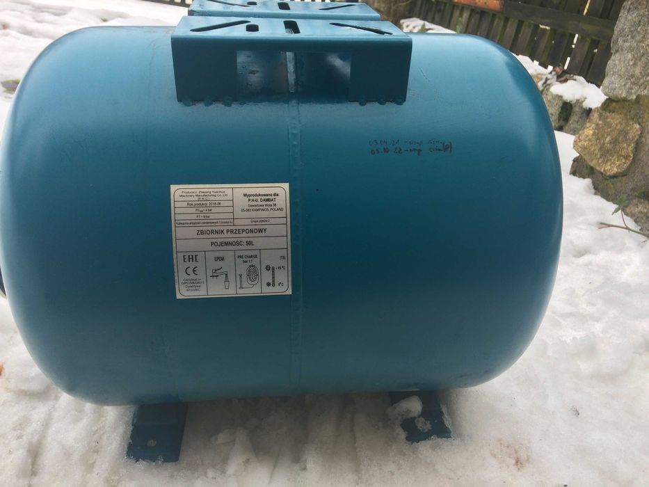 Zbiornik hydroforowy przeponowy 50L