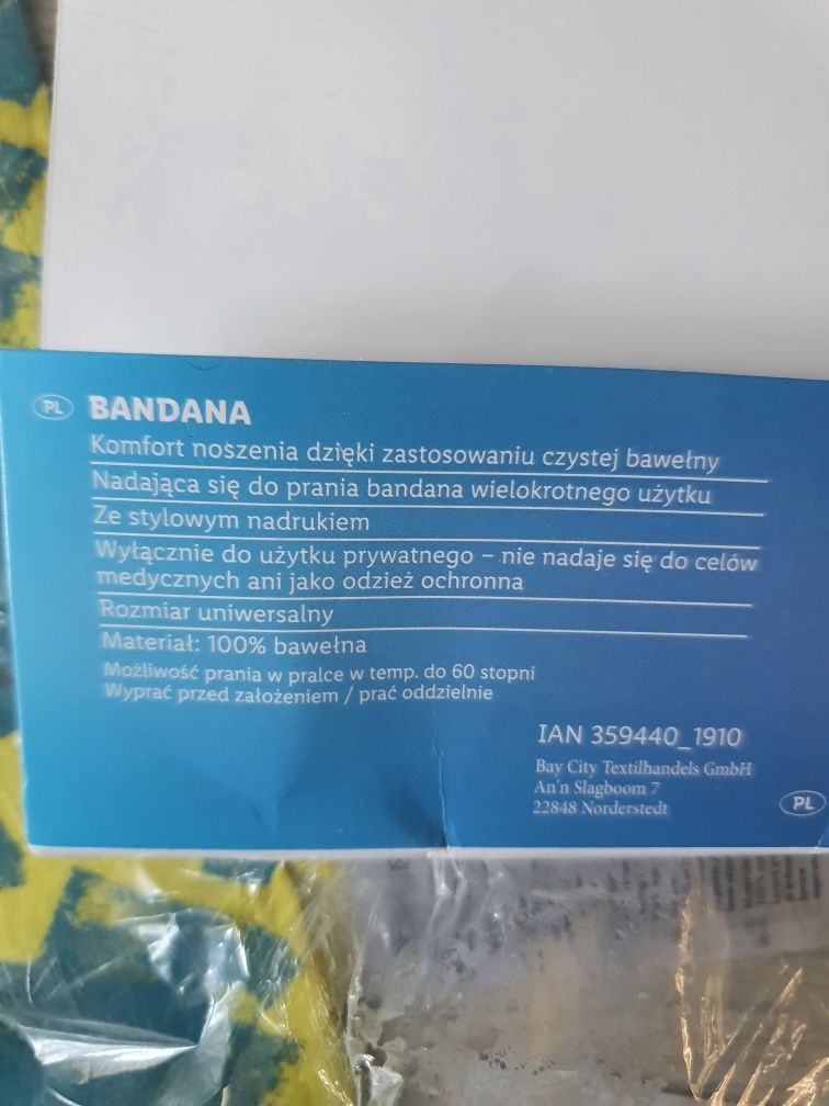 Bandana chłopięca