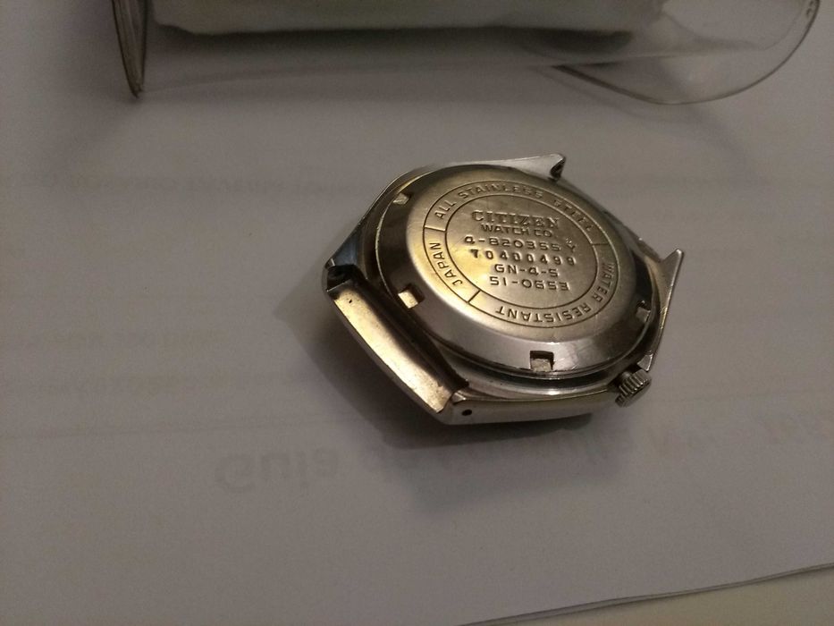 Citizen Adorex automatico 21 Jewels (Abril/77)