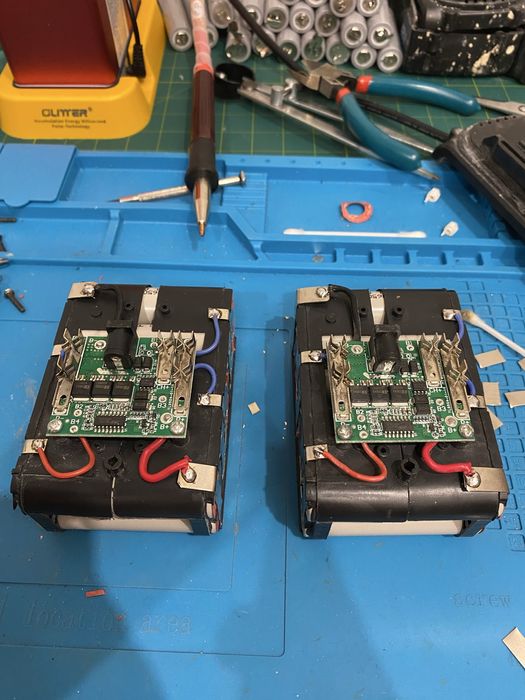 Ремонт, перепаковка та збір нових акумуляторів для електроінструменту