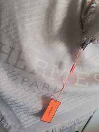 Hermès chusta kaszmirowa, duża 145/145cm