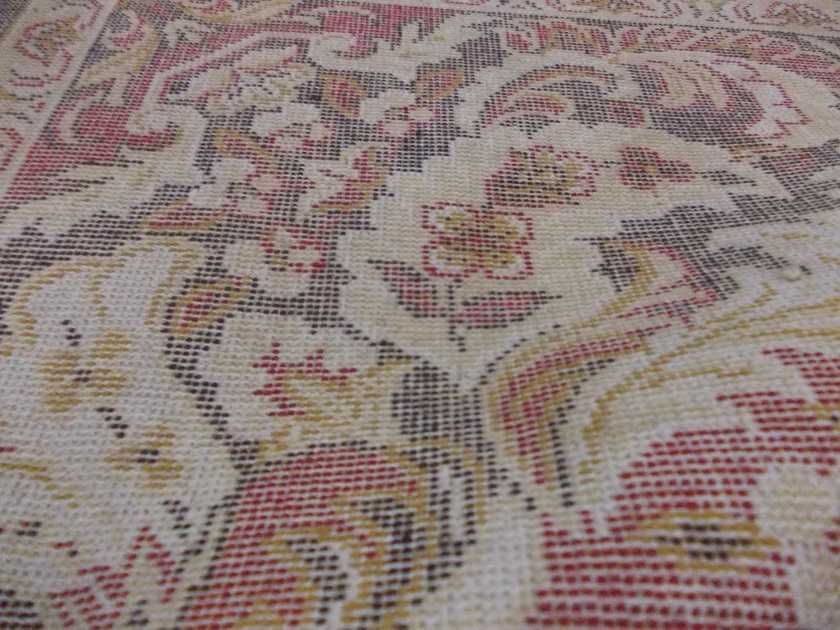 Stary dywan tkany 350 x 250 cm. prawdopodobnie wełniany