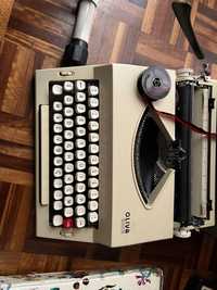Maquina de escrever original com caixa