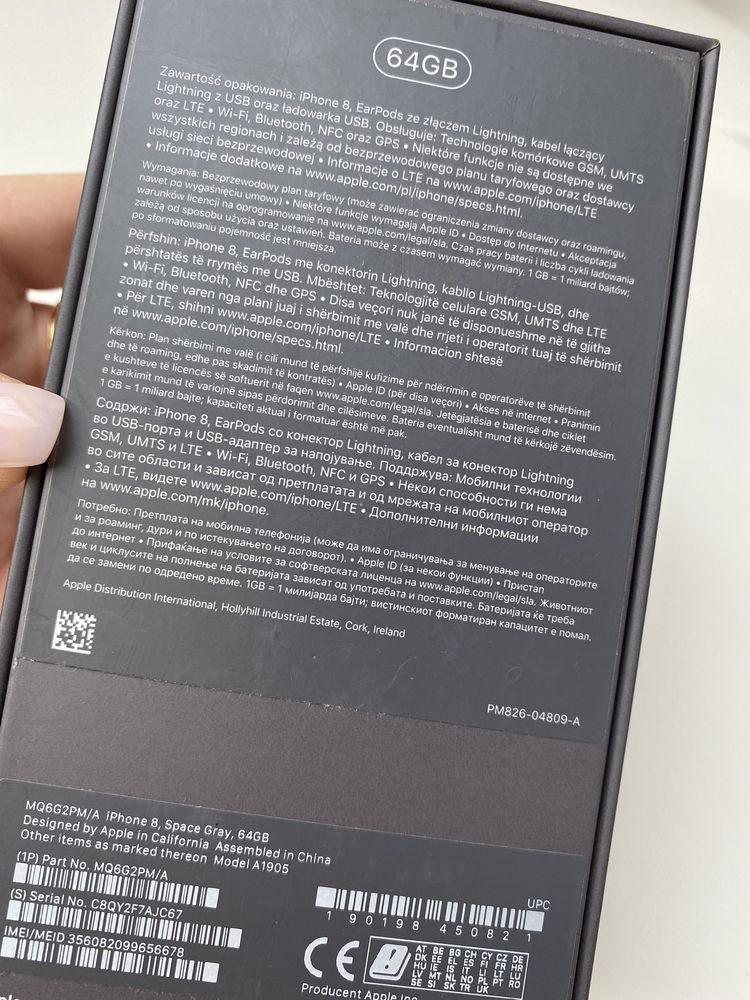 iPhone 8, 64GB, stan bardzo dobry
