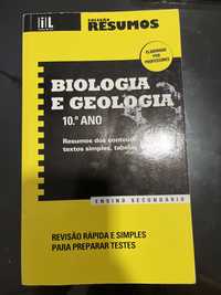 Livro de resumo Biologia e Geologia 10ºano