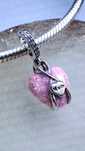 Charms zawieszka srebro 925 serce mamy
